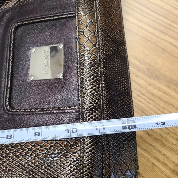 MICHE Brown Snakeskin Bag - Picture 10 of 11